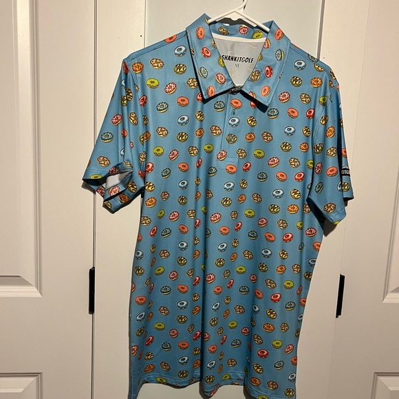 Shank It Golf Donut Polo (M) - Picture 3 of 3